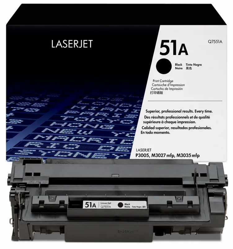 خرطوشة تونر HP 51A متوافقة أسود