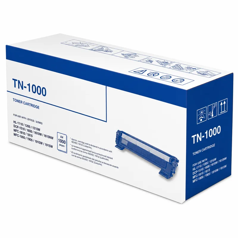 خرطوشة تونر Brother TN-1000 متوافقة أسود