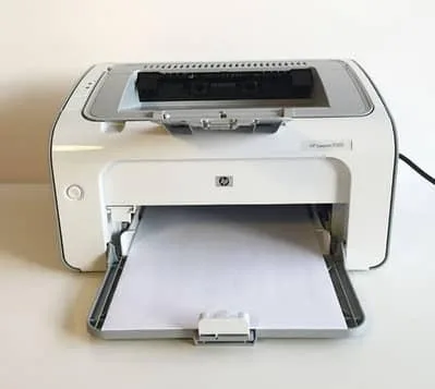 طابعة HP LaserJet Pro P1102  ليزر أبيض وأسود