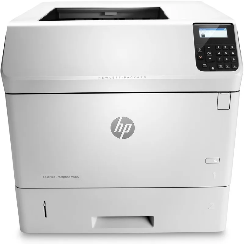 HP LaserJet Enterprise M605dn Black & White Laser Printer