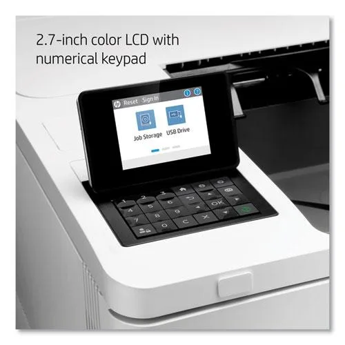 طابعة HP LaserJet Enterprise M607dn ليزر أبيض وأسود