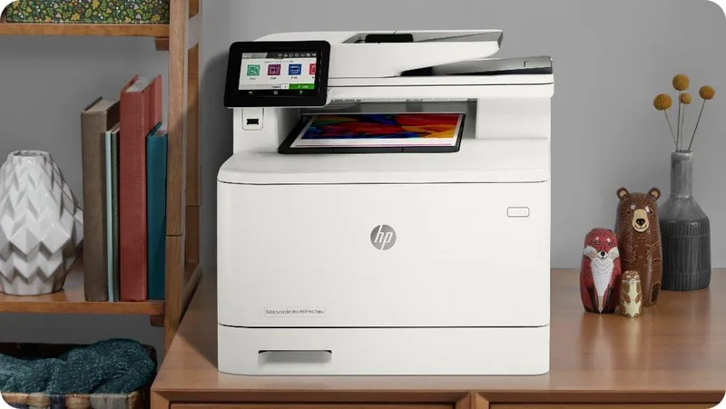 طابعة HP Color LaserJet Pro MFP M479dn ألوان متعددة الوظائف