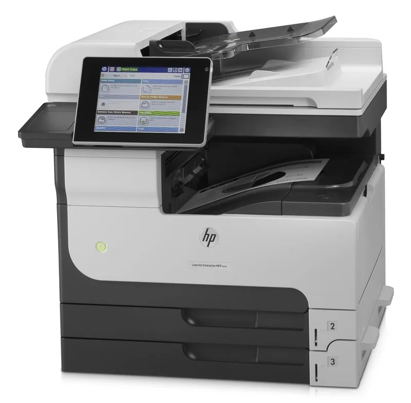 طابعة HP LaserJet Enterprise M725dn ليزر أبيض وأسود A3 متعددة الوظائف