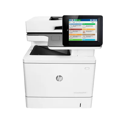 طابعة HP Color LaserJet Enterprise MFP M577 ليزر ألوان متعددة الوظائف