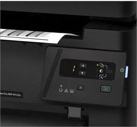 طابعة HP LaserJet Pro MFP M125 ليزر أبيض وأسود متعددة الوظائف