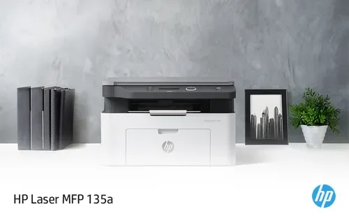 طابعة HP Laser MFP 135a ليزر أبيض وأسود متعددة الوظائف