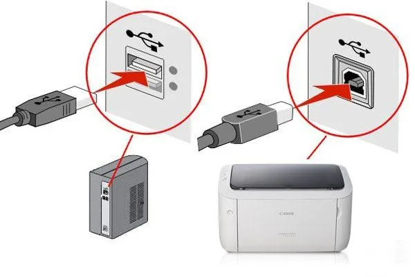 طابعة كانون LBP6030Bليزر أبيض وأسود (أسود)