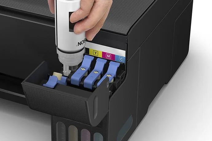 طابعة Epson EcoTank L3150 لاسلكية ألوان متعددة الوظائف
