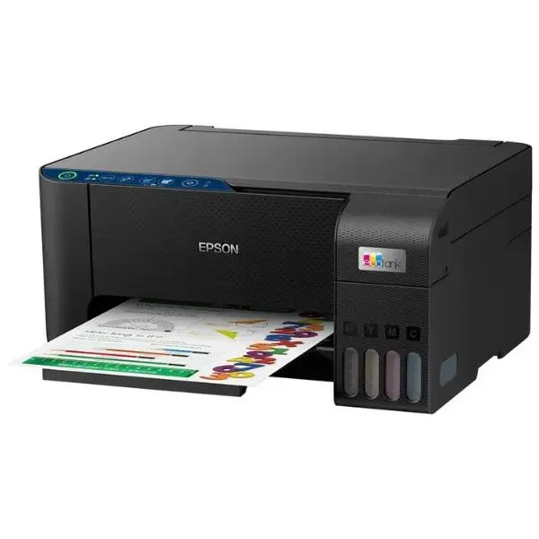 طابعة Epson EcoTank L3210 ألوان متعددة الوظائف