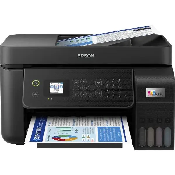 طابعة Epson EcoTank L5290 لاسلكية ألوان متعددة الوظائف مع فاكس
