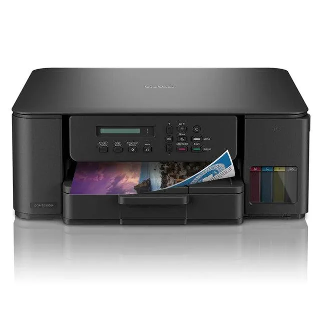 طابعة Brother DCP-T530DW لاسلكية ألوان متعددة الوظائف