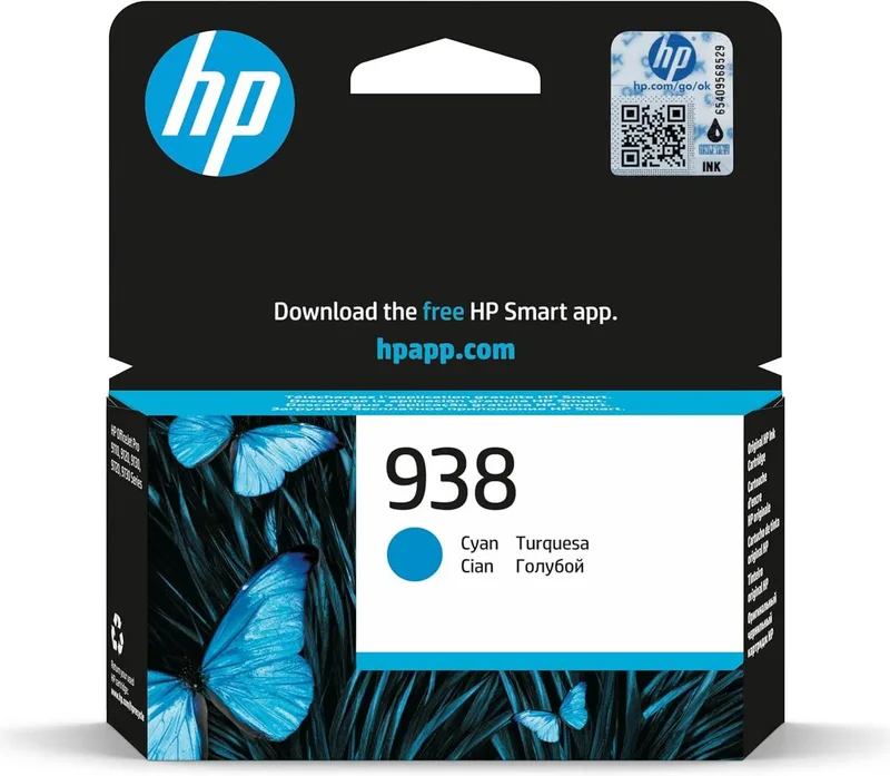 طقم حبر طابعة HP 938 XL الأصلي
