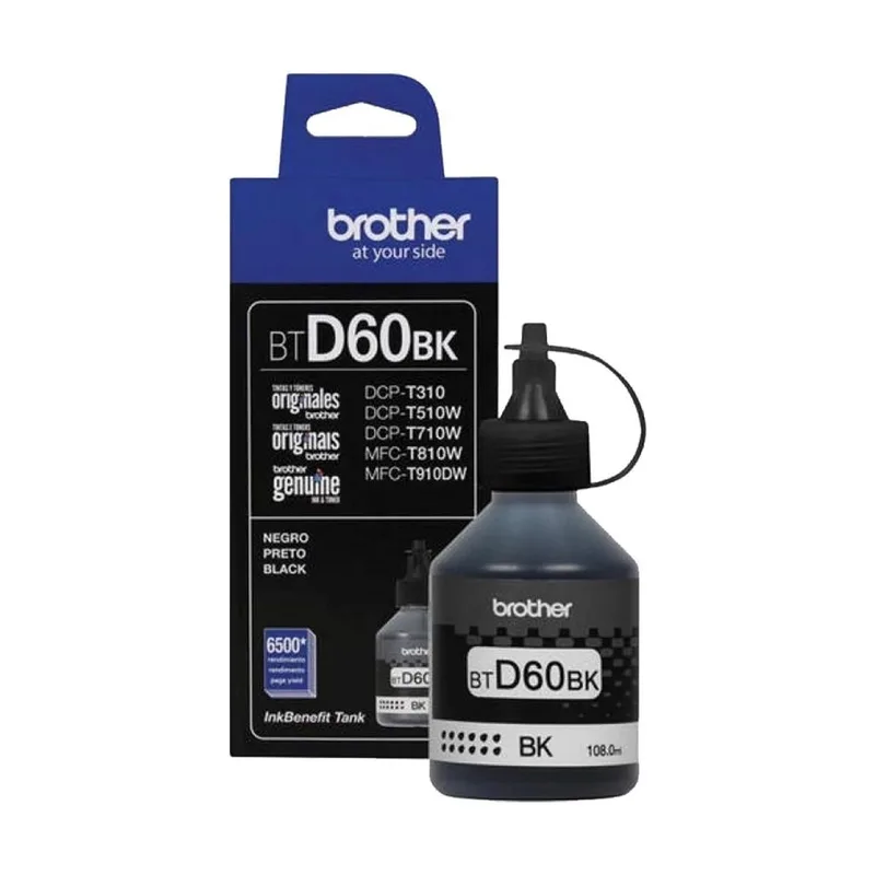 Brother BTD60BK Black Original Ink Bottle