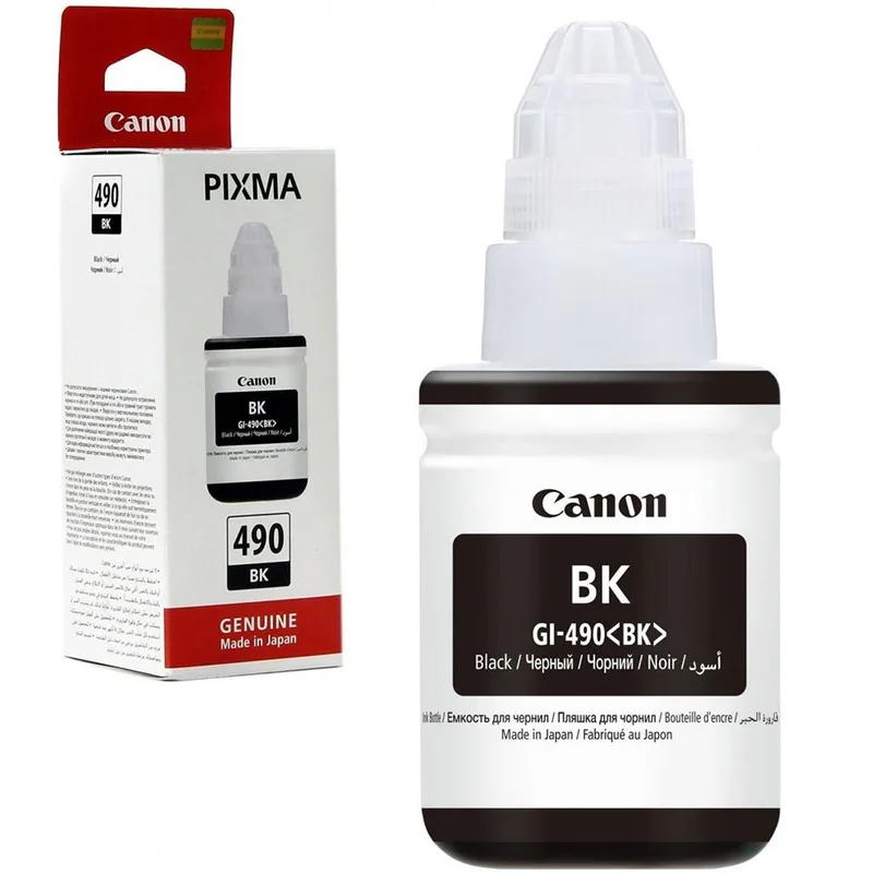 حبر كانون الأصلي GI-490 أسود
