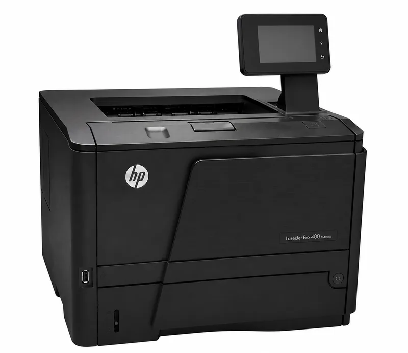 HP LaserJet Pro 400 M401dn Demo Black & White Laser Printer with Touchscreen