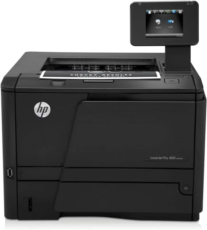HP LaserJet Pro 400 M401dn Demo Black & White Laser Printer with Touchscreen